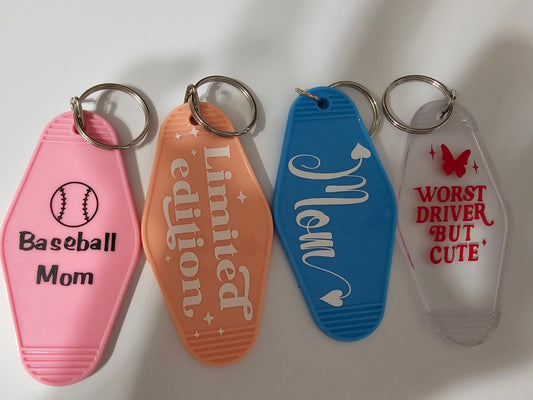 Hotel key chains