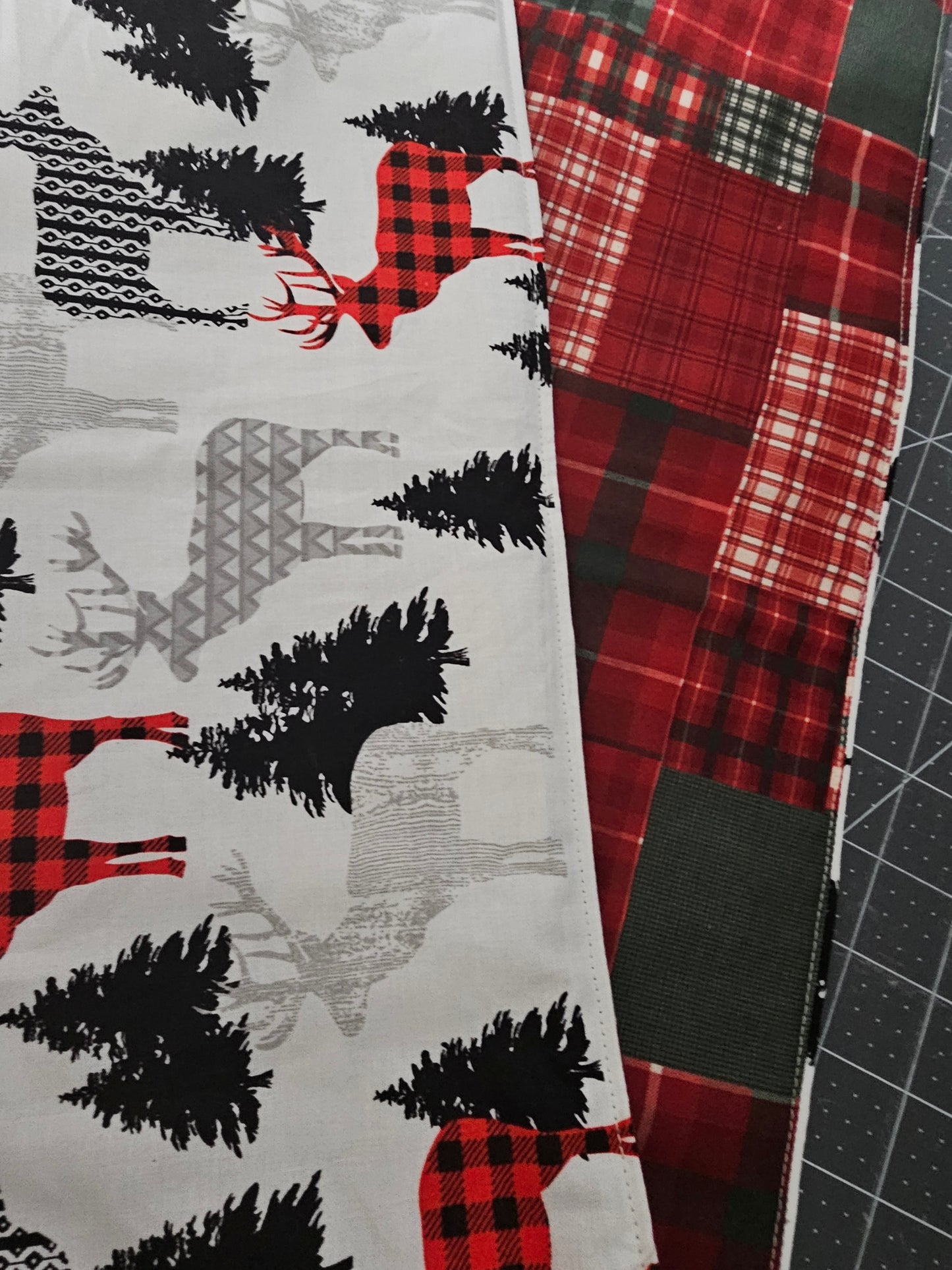 Plaid deer