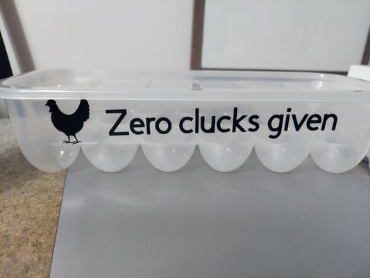 Zero clucks egg holders